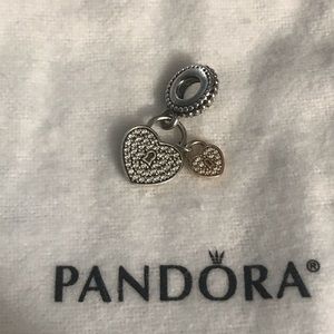 Pandora Heart Lock charm
